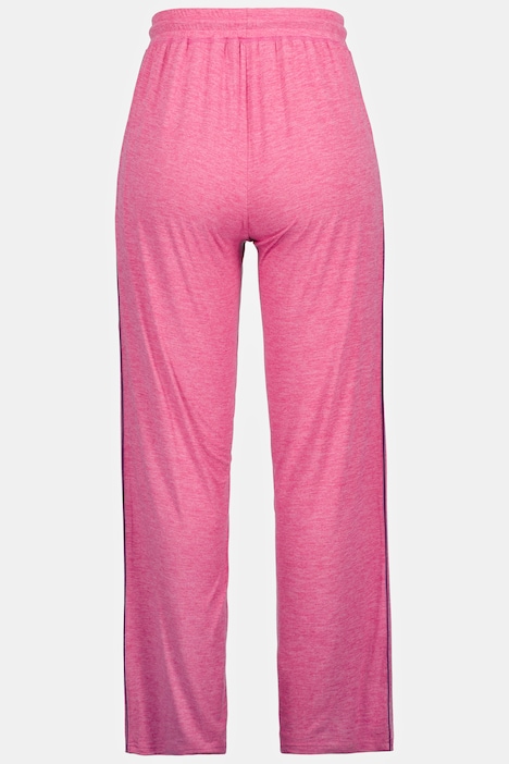Jogginghose, meliert, schnelltrocknend, Zipptasche