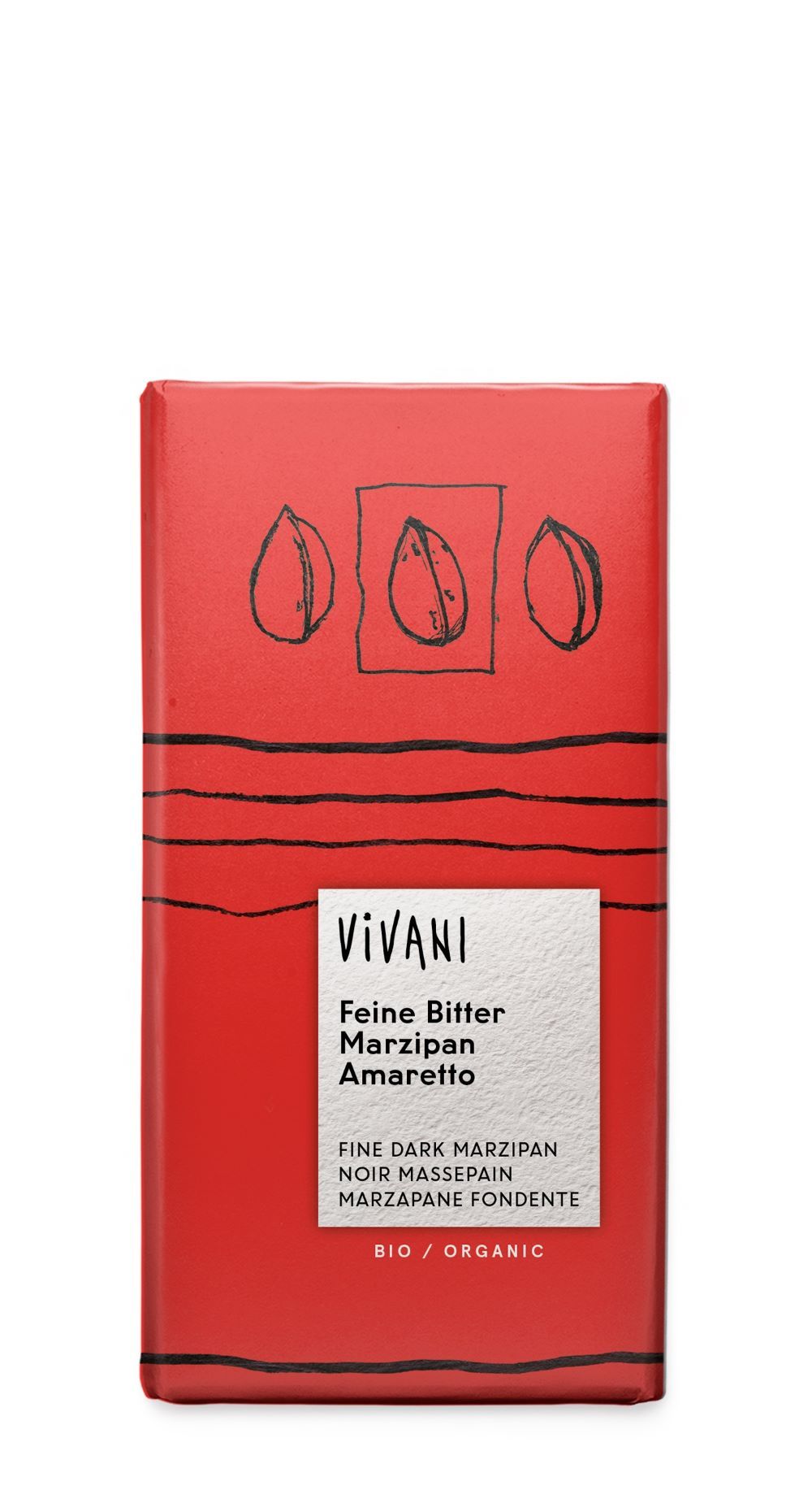 Vivani Mørk Sjokolade Marsipan Amaretto