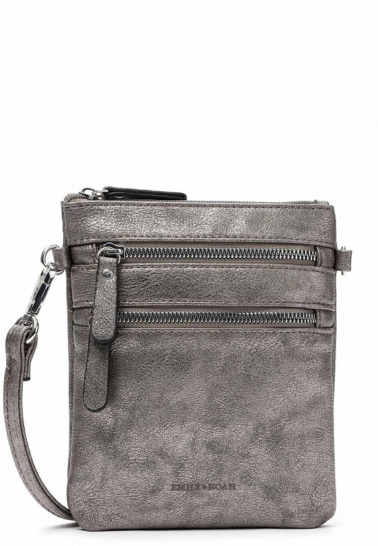 Emma E&N Handtasche mit Reissverschluss .100N black