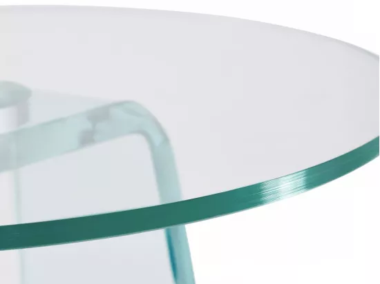 Table d'appoint en verre trempé - ERVILA