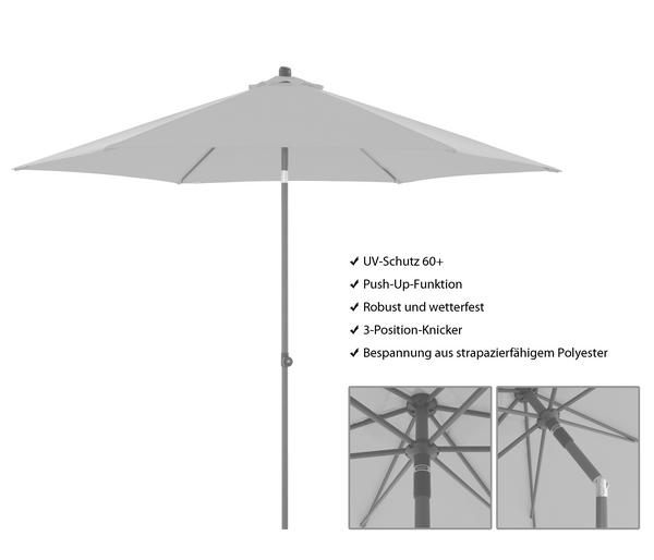 Doppler Sonnenschirm myZone Push Up, rund, ca.