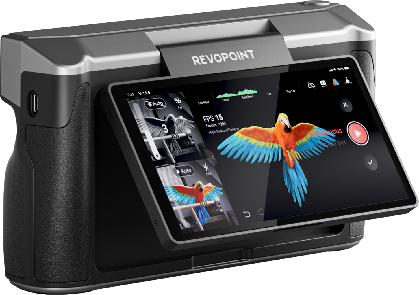 Revopoint  Miraco    Standalone 3D Scanner für die Erfassung großer & kleiner Objekte