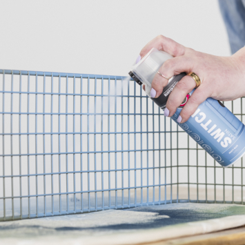 Rust-Oleum Switch spuitlak zijdeglans mistblauw 400 ml