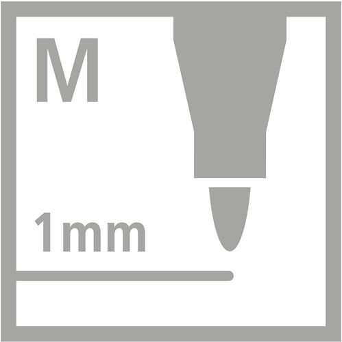 Set Viltstiften Stabilo Pen 68 1 Stuks