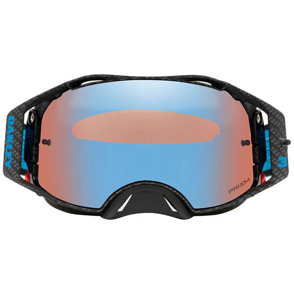 Oakley - Masque Airbrake MX Eli Tomac Signature - Ecran Prizm iridium Noir / Bleu