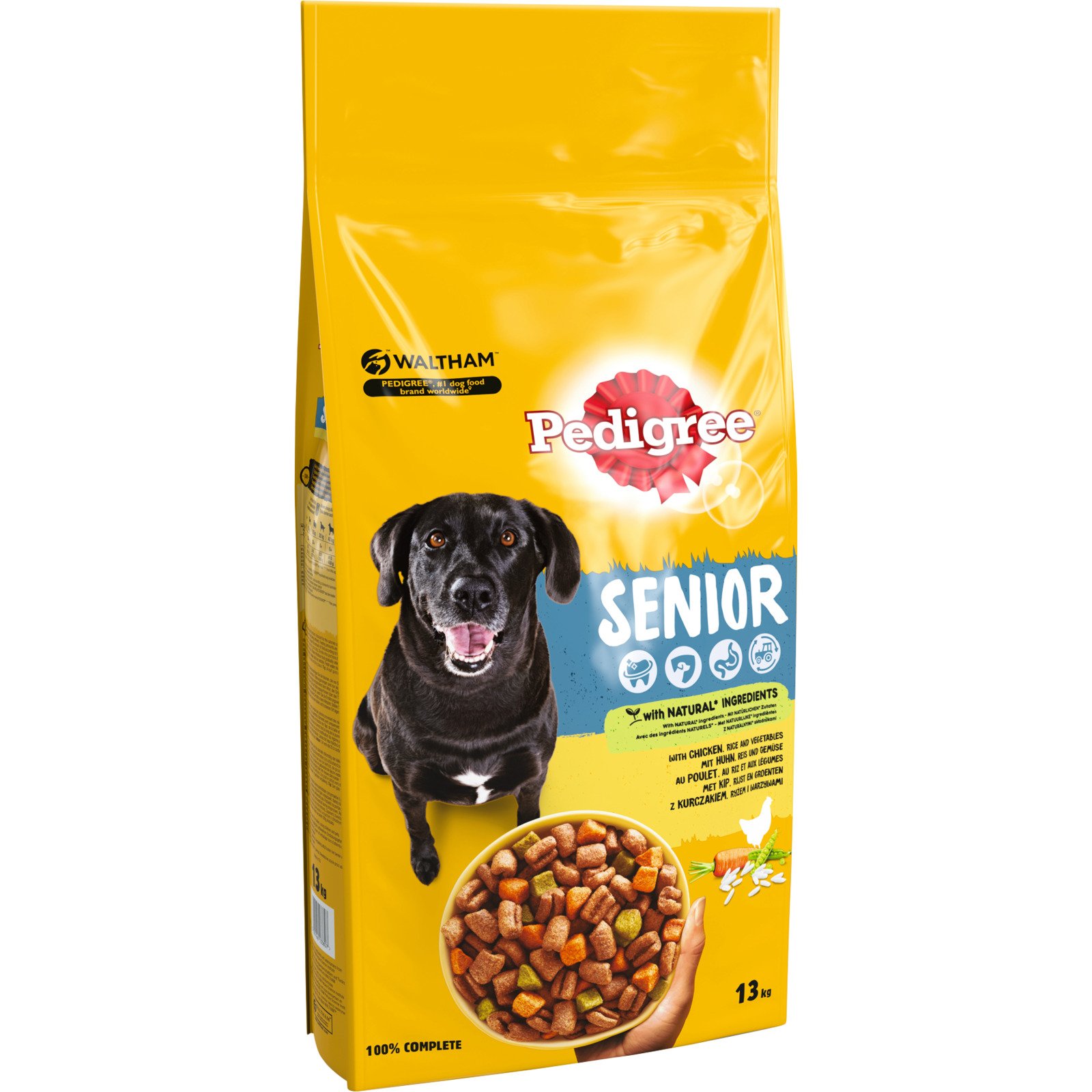 Pedigree Trocken Senior Huhn+Reis 13 kg