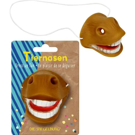 Die Spiegelburg Tiernasen VerkleidungsspaßBunte Geschenke, sortiert