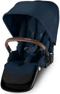 Cybex GAZELLE S Tvillingvogn, Ocean Blue/Silver