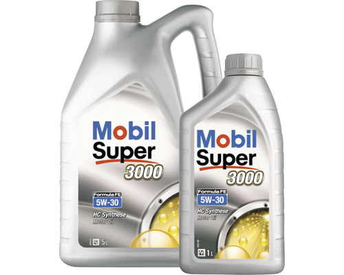 Mobil Super 3000 X1 Formula FE 5W-30 hoogwaardige motorolie, 1 L
