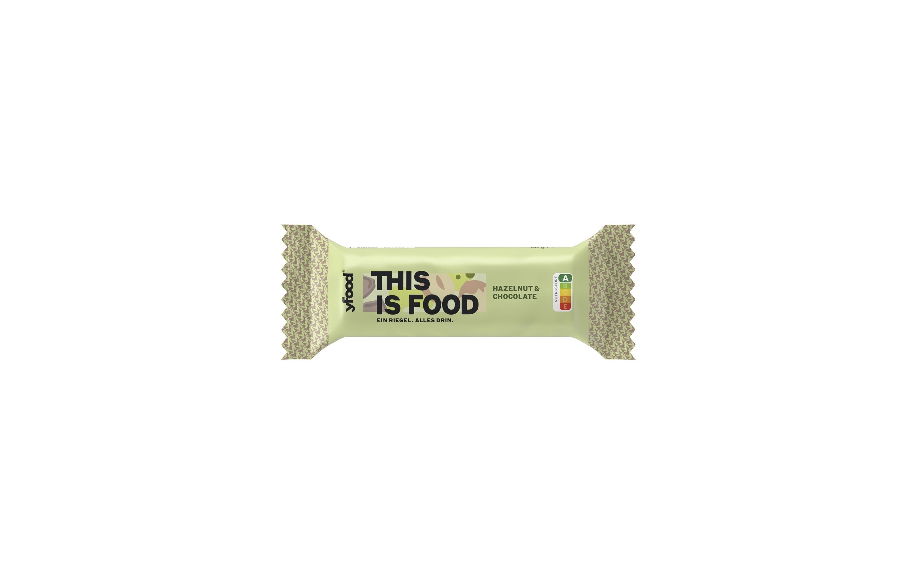 YFOOD High-Protein Riegel Chocolate & Hazelnut 60 g