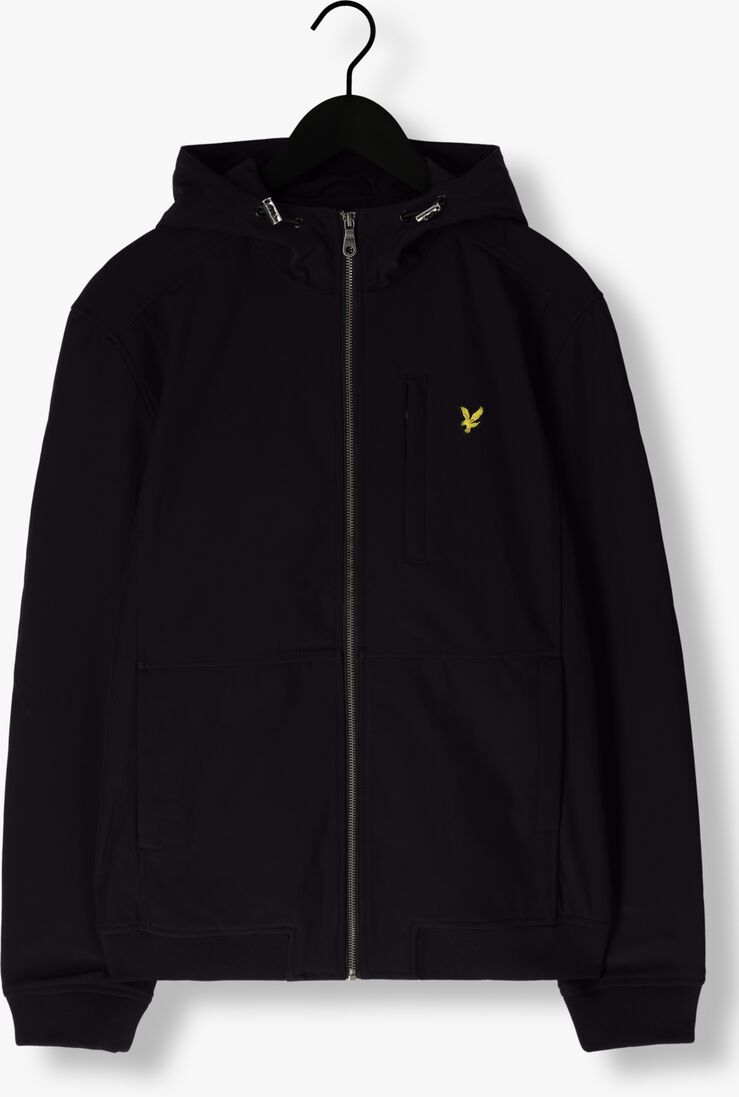 LYLE & SCOTT zwarte lyle & scott jack softshell jacket