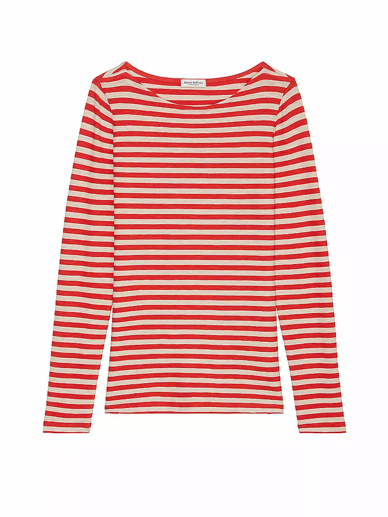 MARC O'POLO Langarmshirt  rot