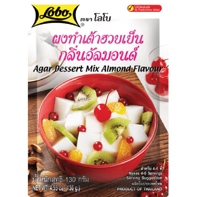 Lobo Agar Dessertmix Amandelsmaak 130g