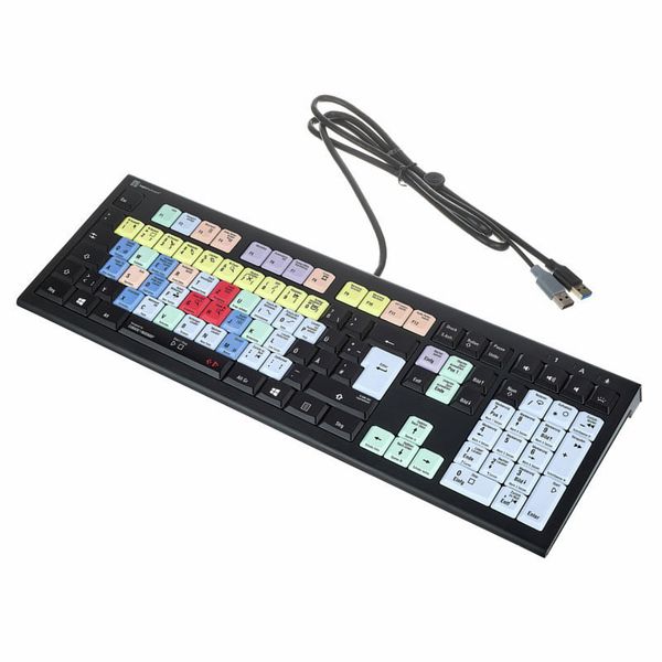 Logickeyboard Astra 2 Cubase/Nuendo PC DE
