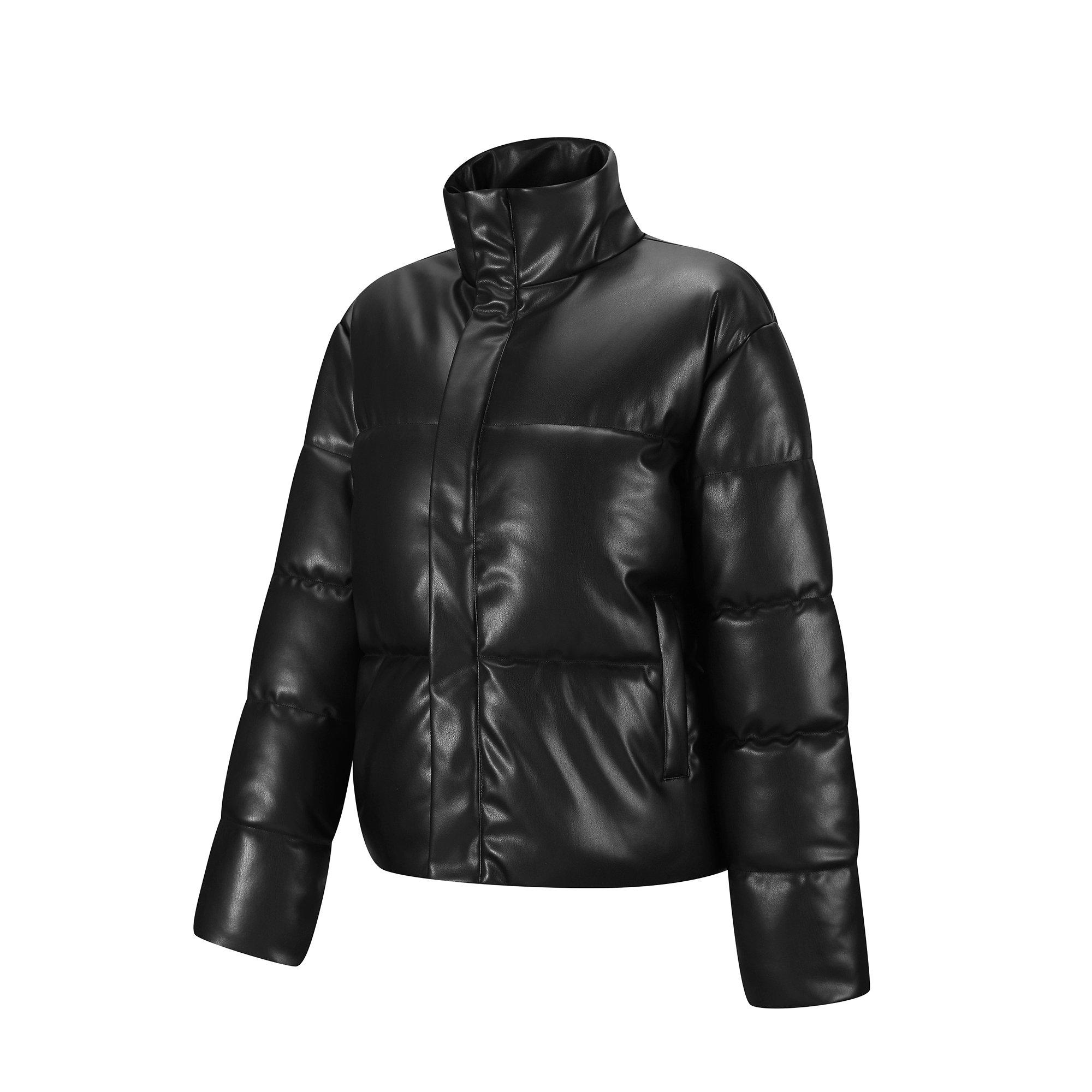 Firetrap PU Puffer Jacket Womens