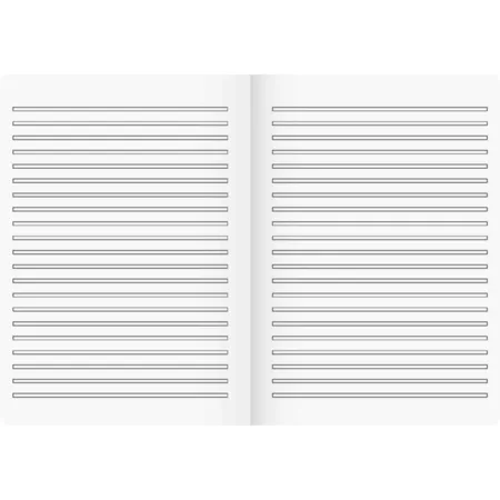 BRUNNEN Schulheft Young Vivendi A4, liniert, Liniatur 3, 16 Blatt