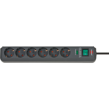 Brennenstuhl Stekkerdoos Eco-line 6-voudig 1,5 Meter