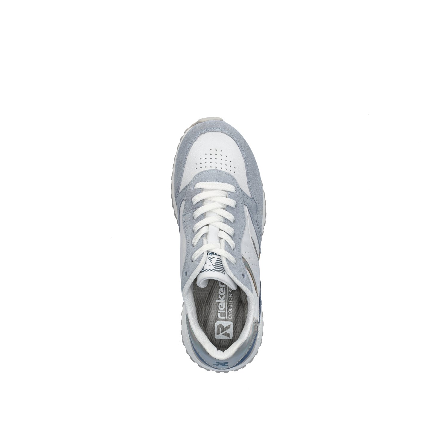 Evolution dames sneaker Rieker Blauw