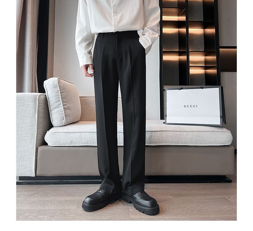 VEAZ - Rechte, effen pantalon