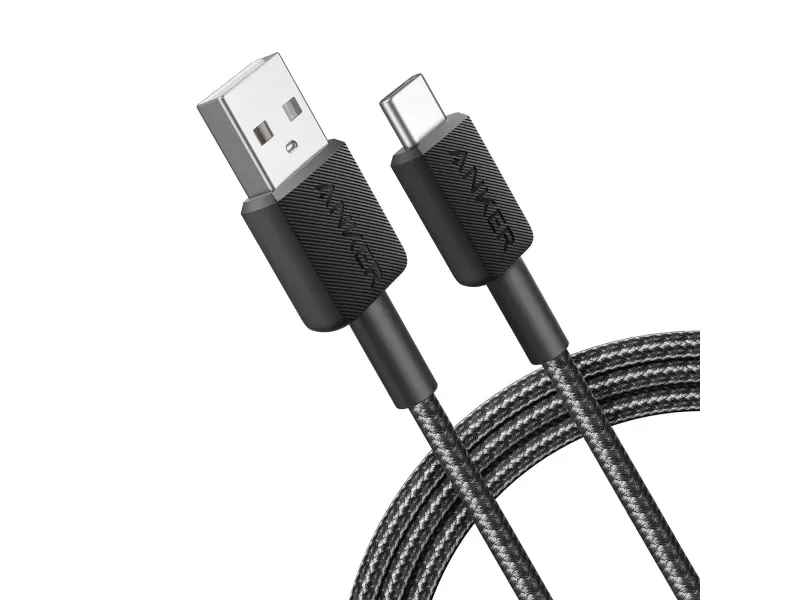 Anker - 322 USB-A til USB-C Kabel - 90 cm - Sort