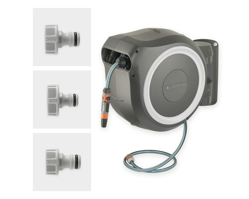 GARDENA RollUp XL wandslangenbox inclusief 35 m slang, 180° draaibaar en RollControl-technologie