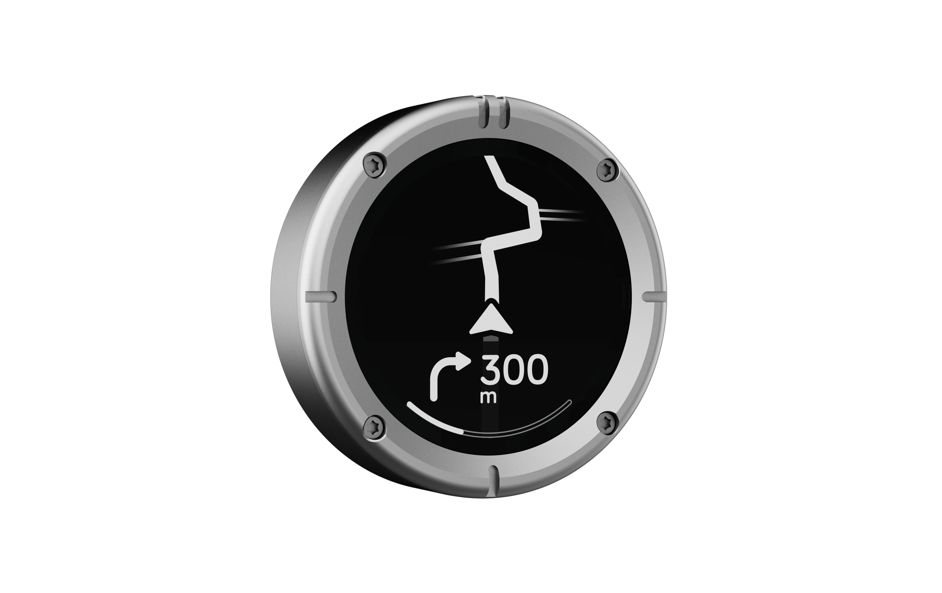 Moto 2 GPS Navi Silber<br>Motorrad-Navigationsgerät