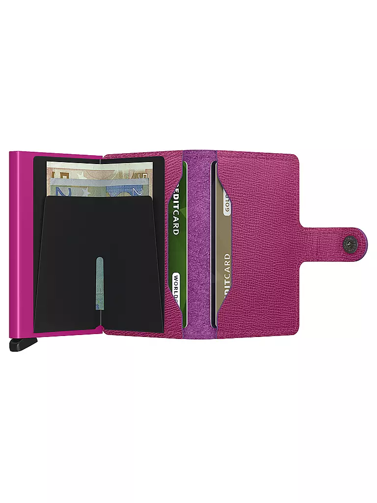 SECRID Geldbörse - Miniwallet Crisple Mini Fuchsia pink