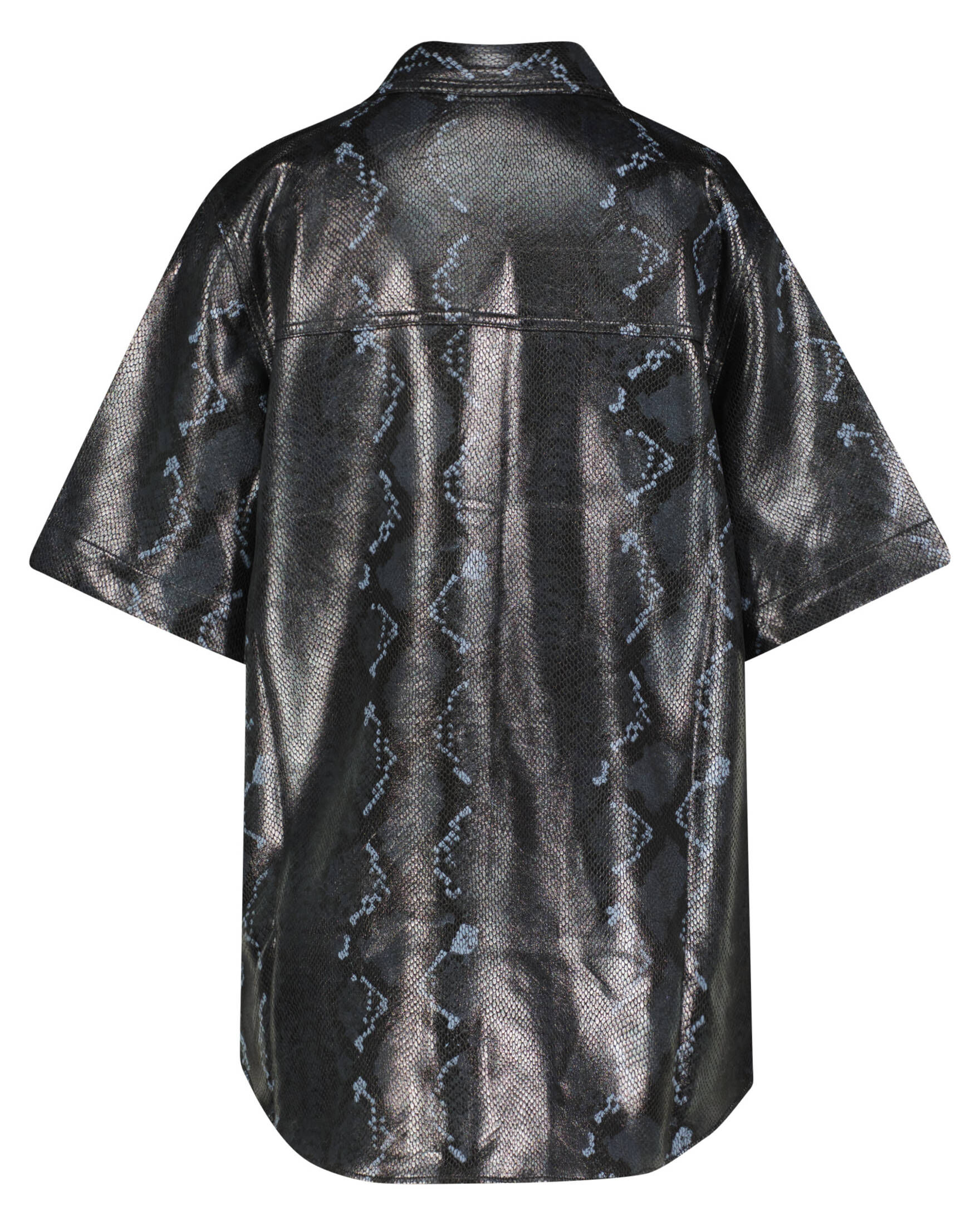 Envii| Damen Kunstlederbluse ENROCK