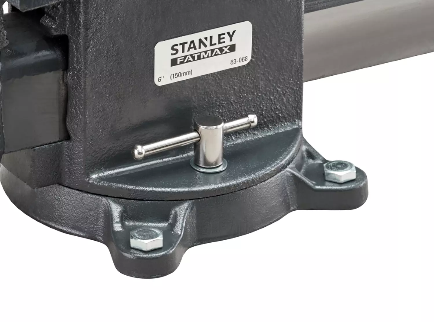 Stanley 1-83-068 Maxsteel bankschroef voor zware toepassingen - Gietijzer - klemkracht 2200kg