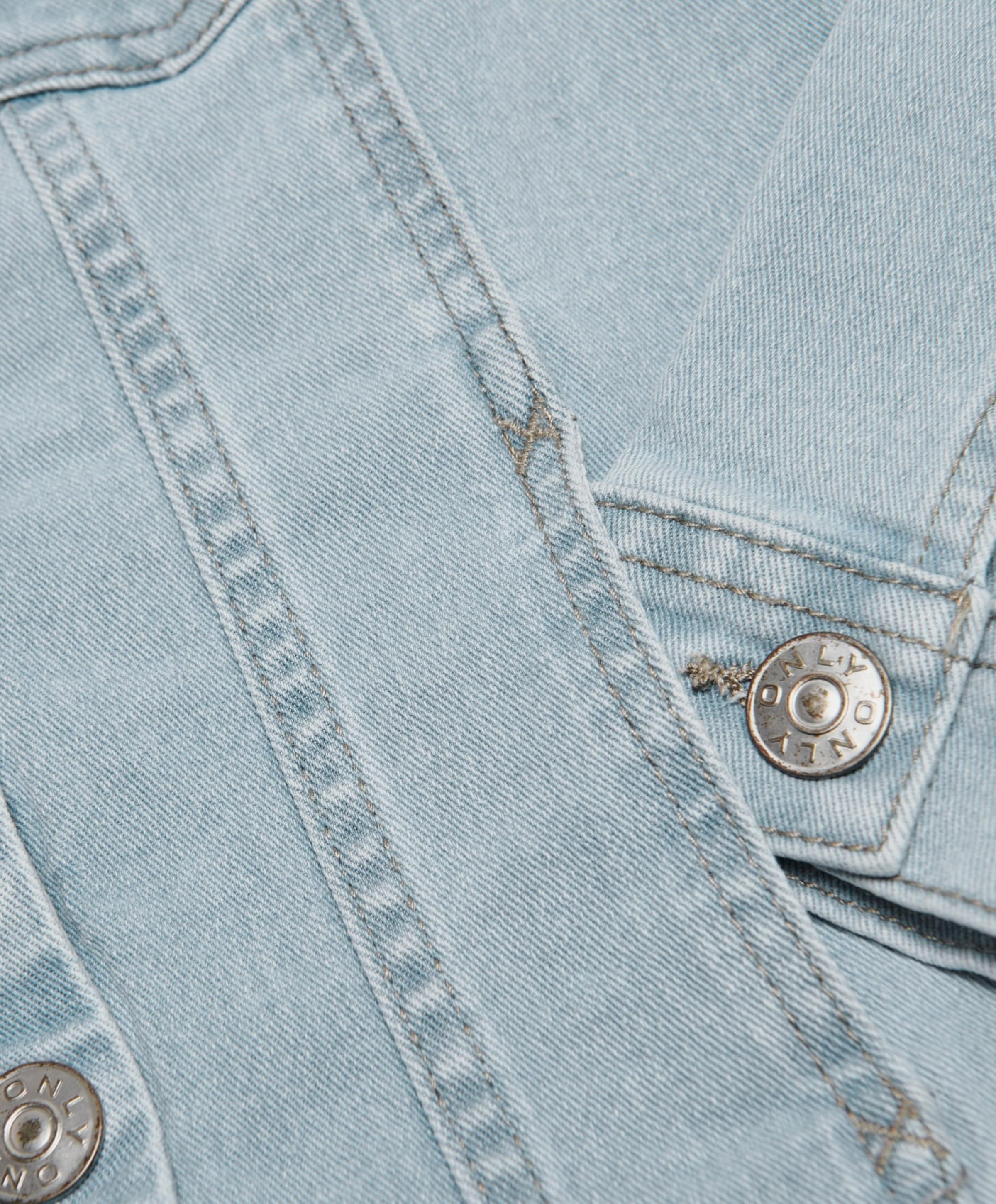 Only Jeansjack blauw