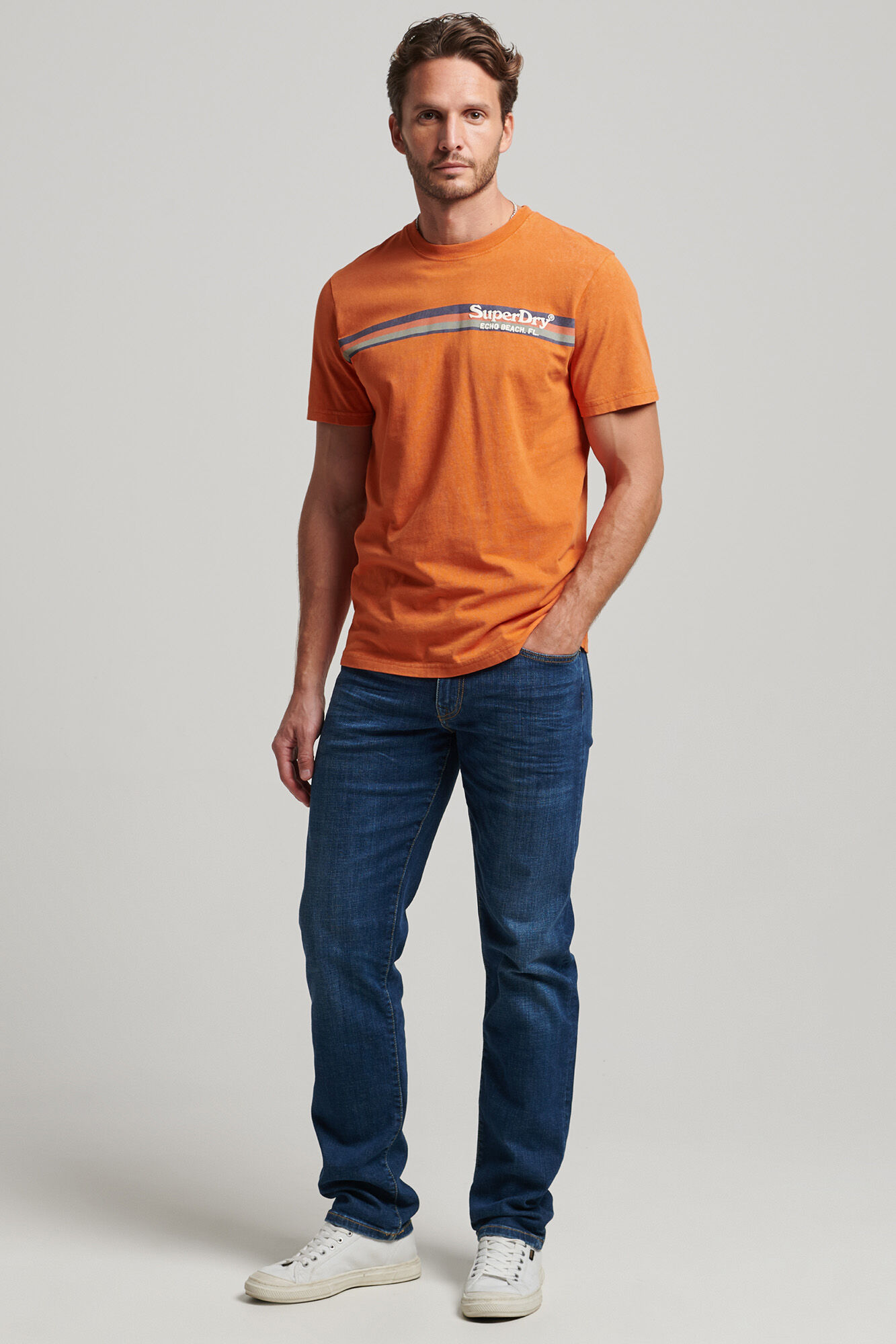 Camiseta Vintage Venue - laranja