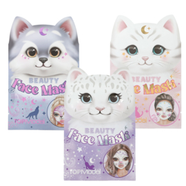 TOPModel sheetmasker dier BEAUTY and ME NIEUW