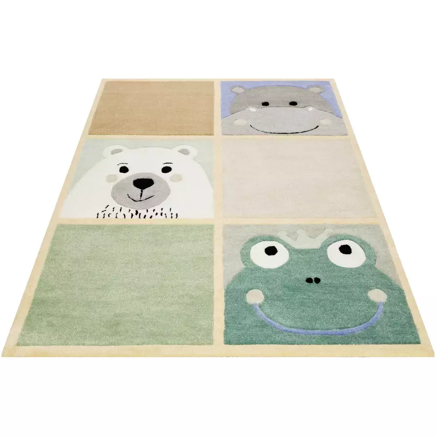 Smart Kids Kinderteppich What's Up!? taupe