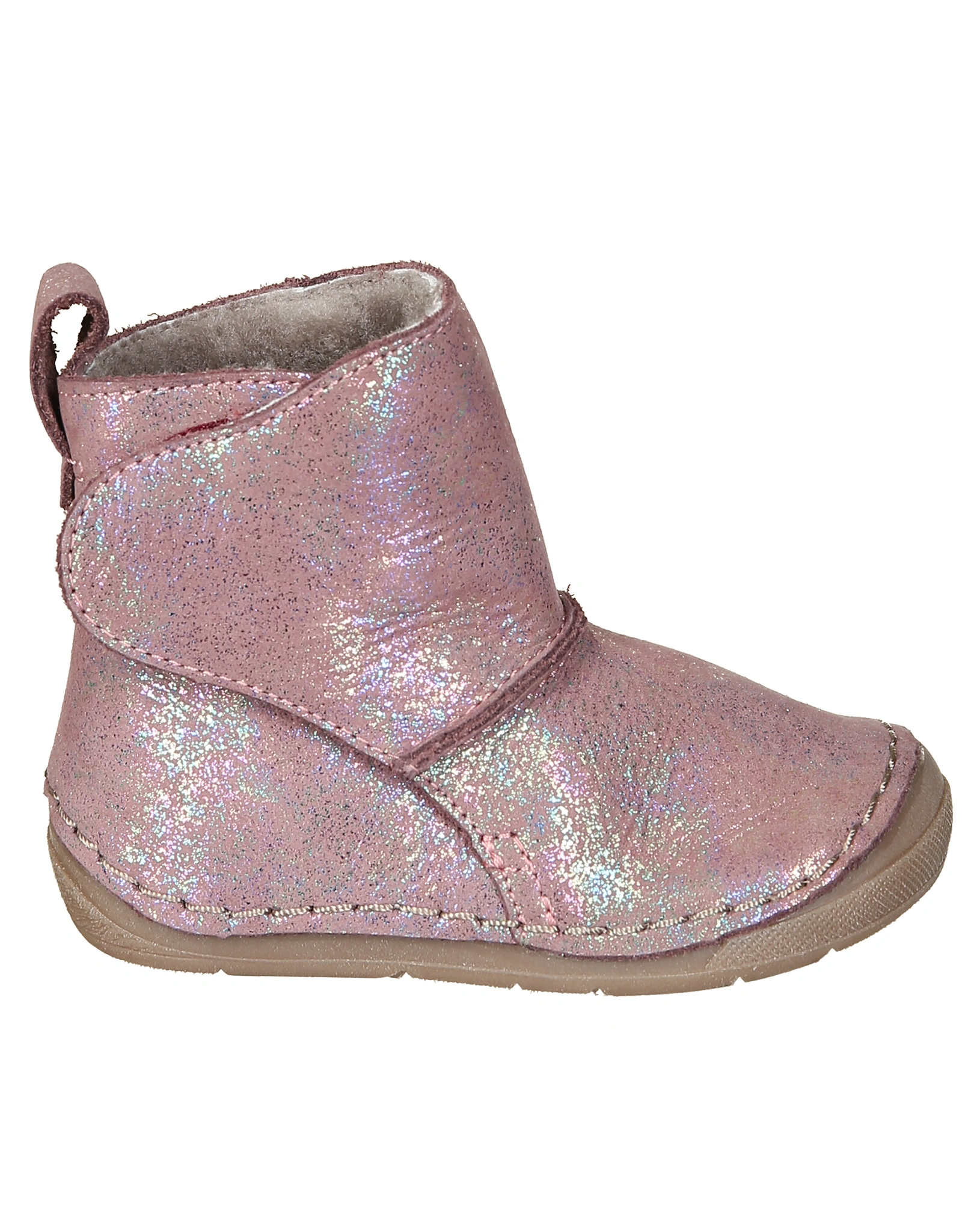 Klettbooties PAIX gefüttert in pink shine