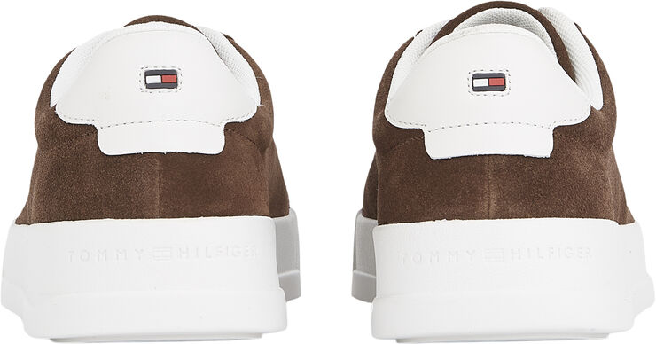 Tommy Hilfiger TH COURT BETTER SUEDE Legacy brown