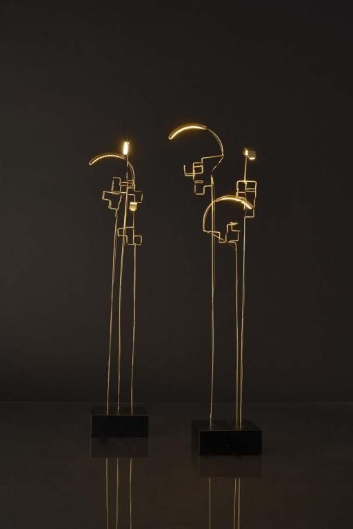 DCW éditions Boucle tafellamp LED