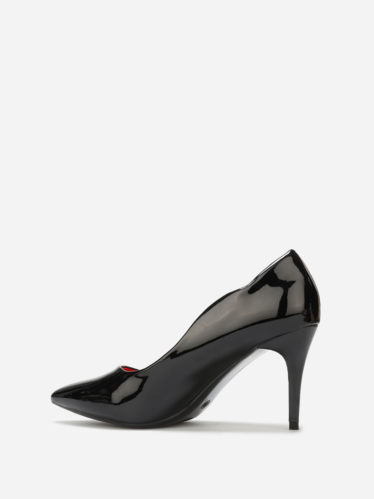 Escarpins pointus vernis- Noir
