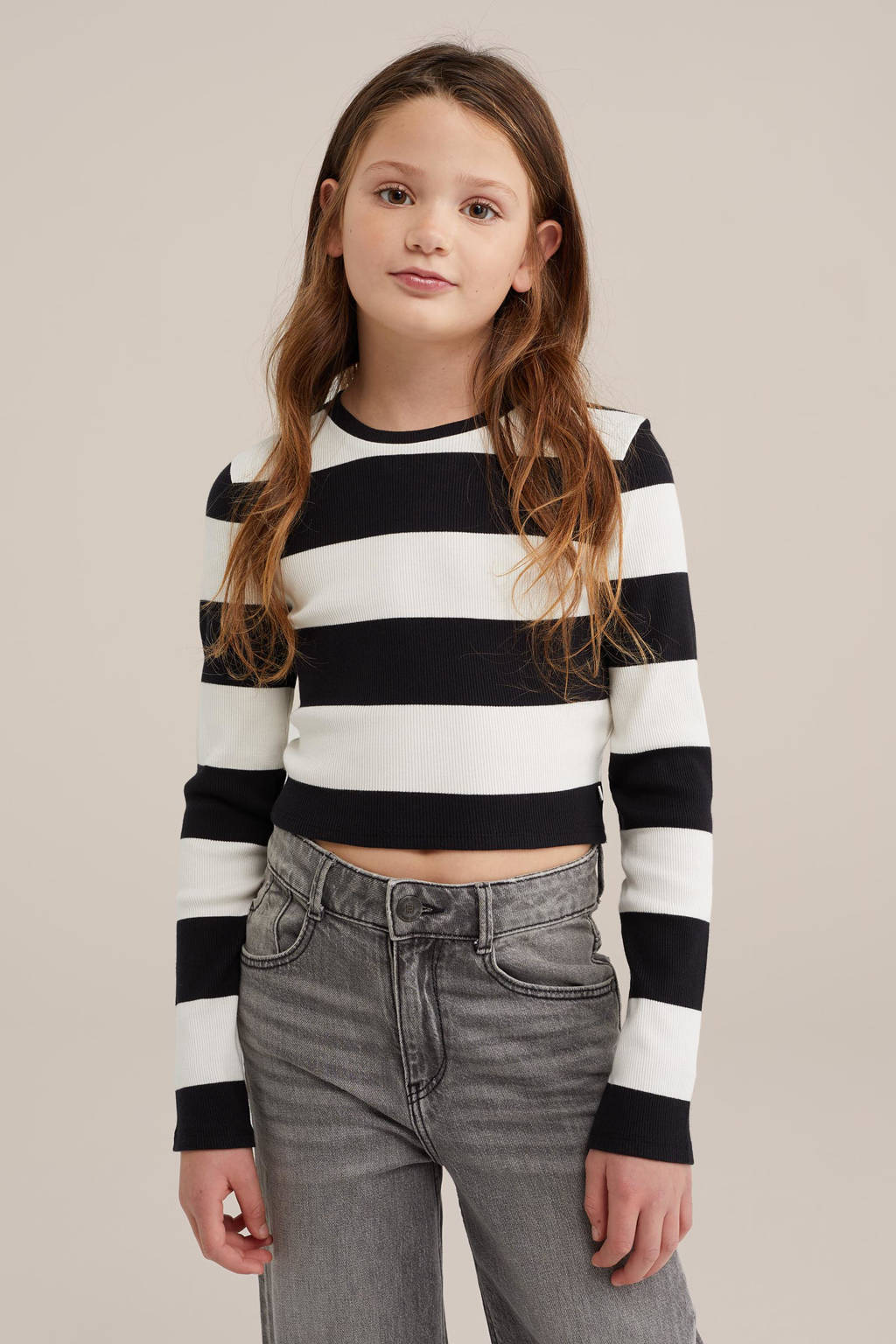 WE Fashion longsleeve ecru