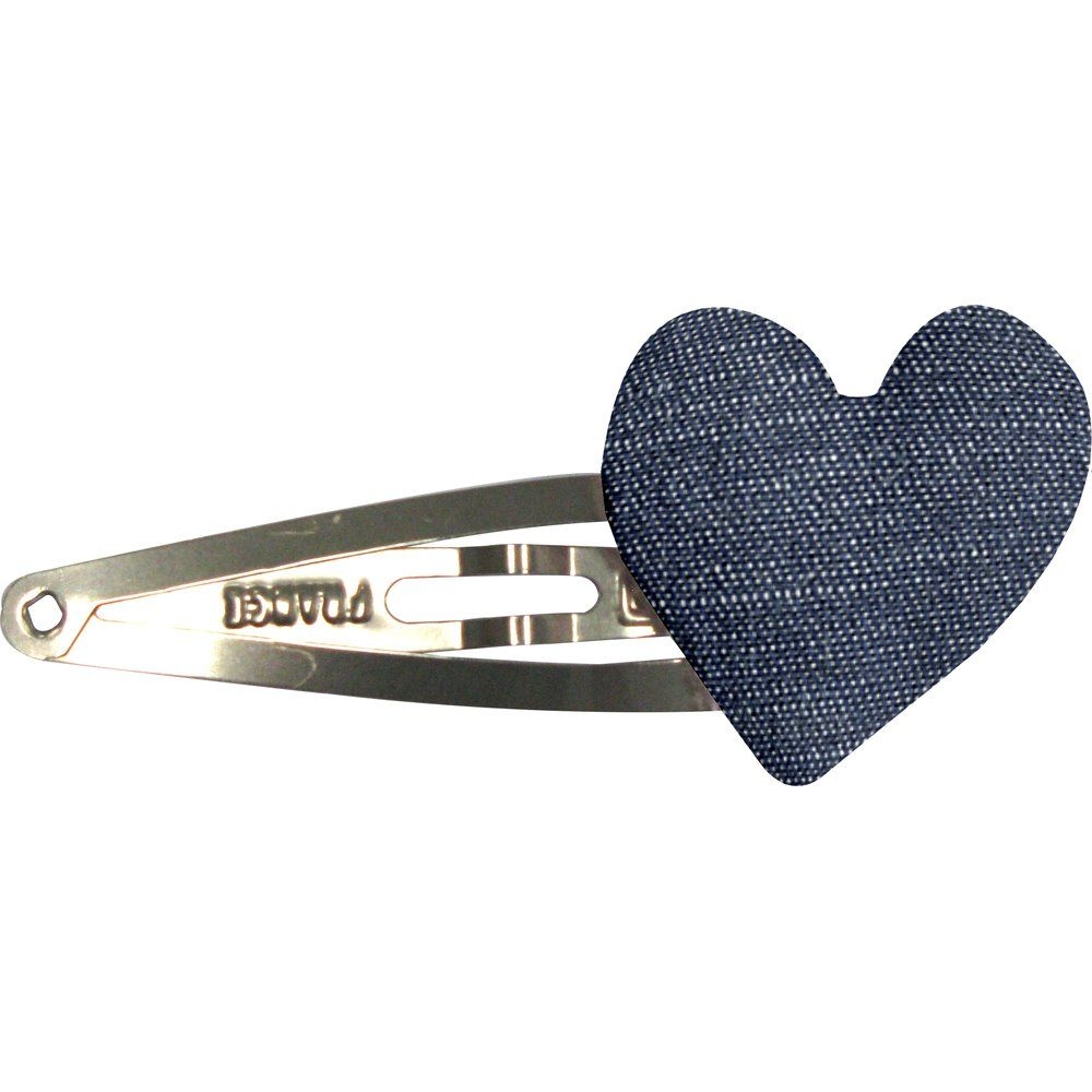 Barrette Clic-Clac Cœur Jean Fin