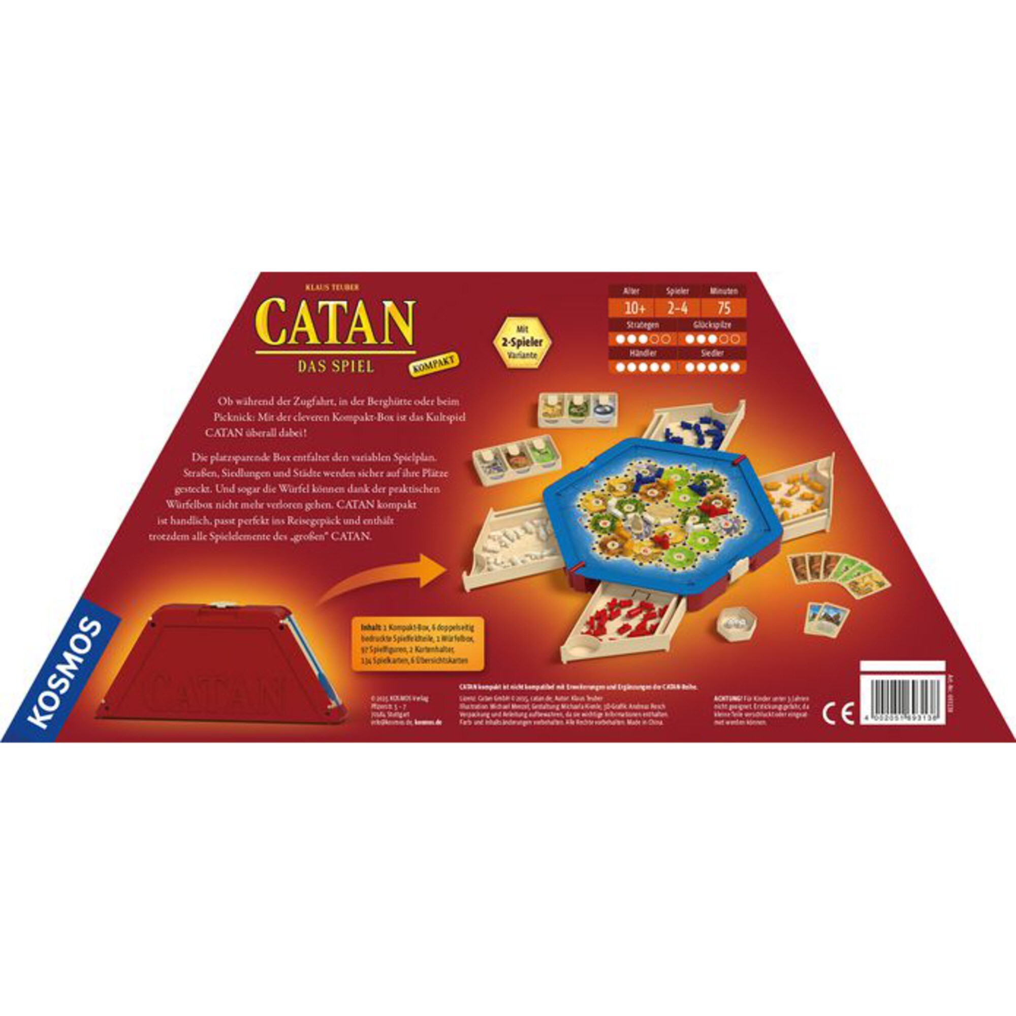 Kosmos Brettspiel CATAN - Das Spiel - kompakt