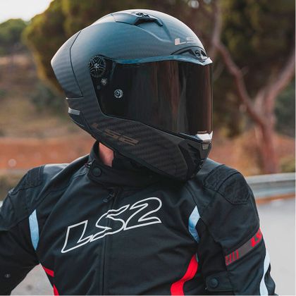 Casque LS2 FF805 THUNDER CARBON - GP AERO - Noir