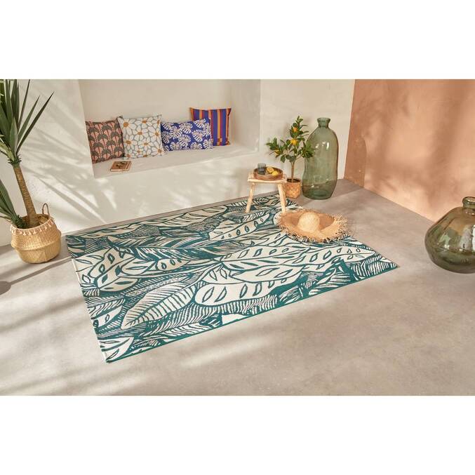 Tapis d'extérieur KEPA Motif tropical