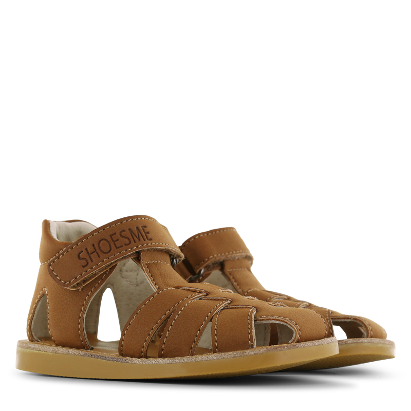 Shoesme bruine sandaal Microfiber leer | Meisjes schoenen