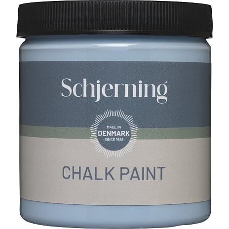 Schjerning kalkmaling 250 ml - støvet blå