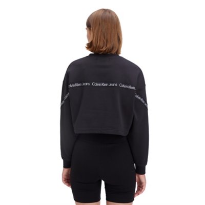 Sweatshirt femme Logo Tape Sweatshirt CALVIN KLEIN