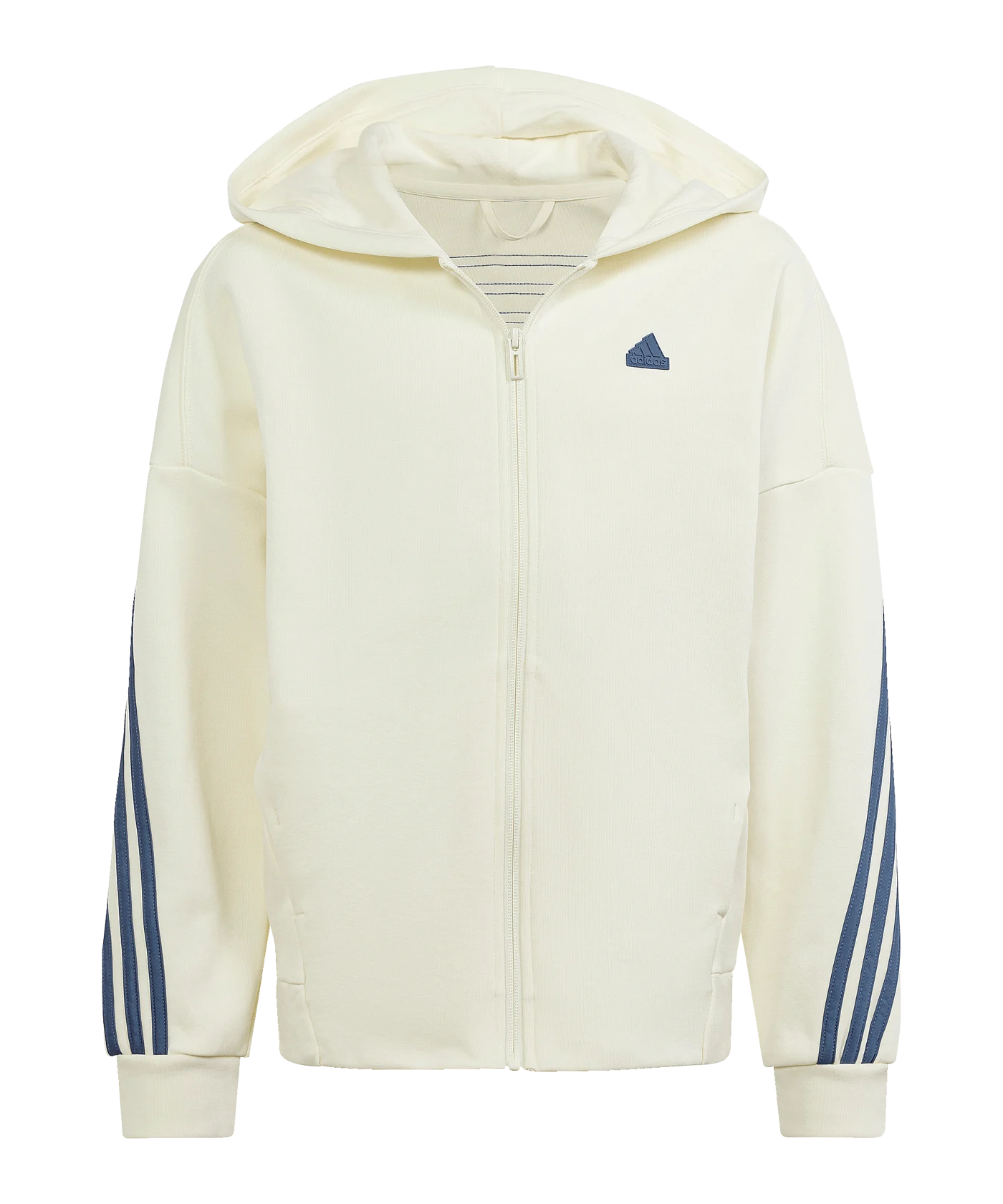 adidas Future Icons 3S Kapuzenjacke Kids Weiss