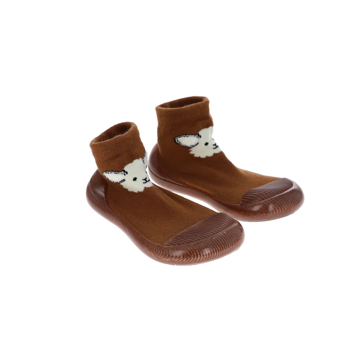 Chaussinettes marron - Doux comme un agneau