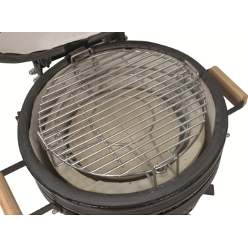 Jamestown Marwin kamado keramiek zwart 40 cm