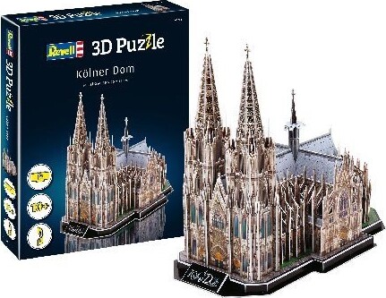 Revell 3D Puzzle - Kölner Dom - 179 Brikker- 31 CM