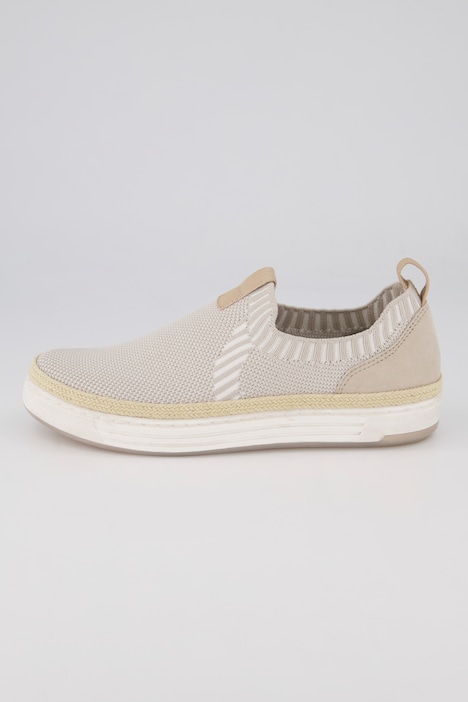 Slip Ons, Jana Shoes, elastischer Einstieg, Weite H